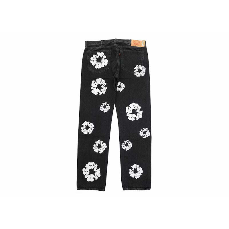Denim Tears Levis Cotton Wreath Jeans - 210000085211 Hidden Hype Clothing