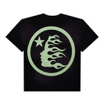 Hellstar Glow In The Dark Sports Logo Tee - 210000091580 Hidden Hype Clothing