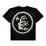 Hellstar Glow In The Dark Sports Logo Tee - 210000091580 Hidden Hype Clothing