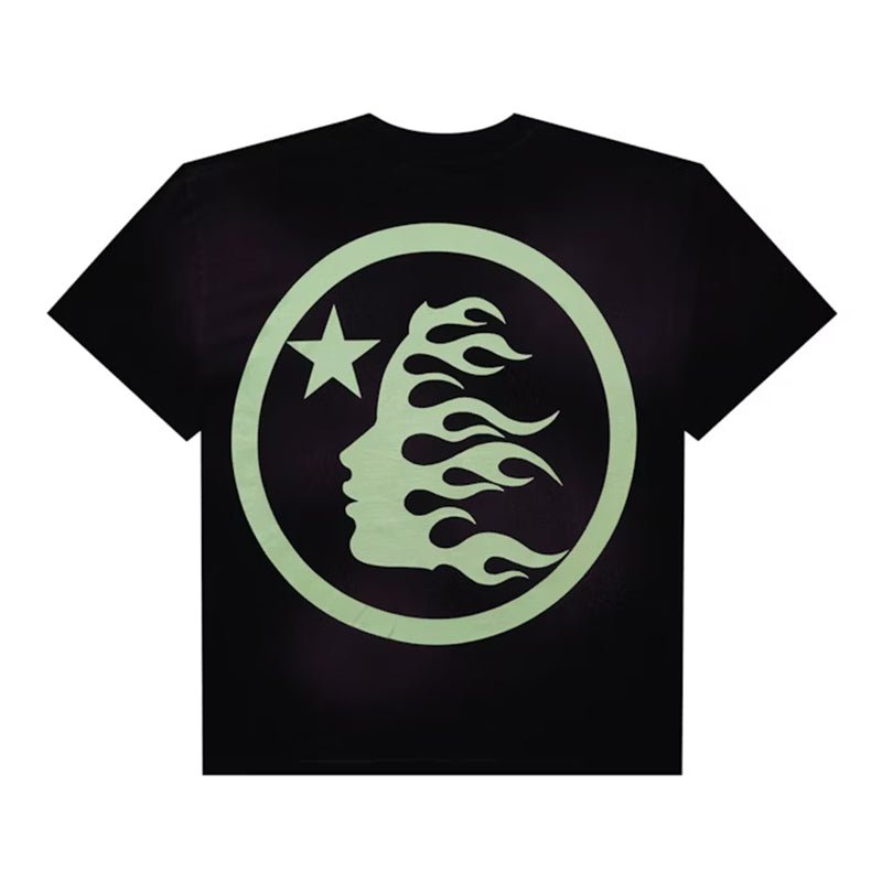 Hellstar Glow In The Dark Sports Logo Tee - 210000091580 Hidden Hype Clothing