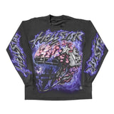 Hellstar Powered By The Star L/S Tee - 210000092572 Hidden Hype Clothing