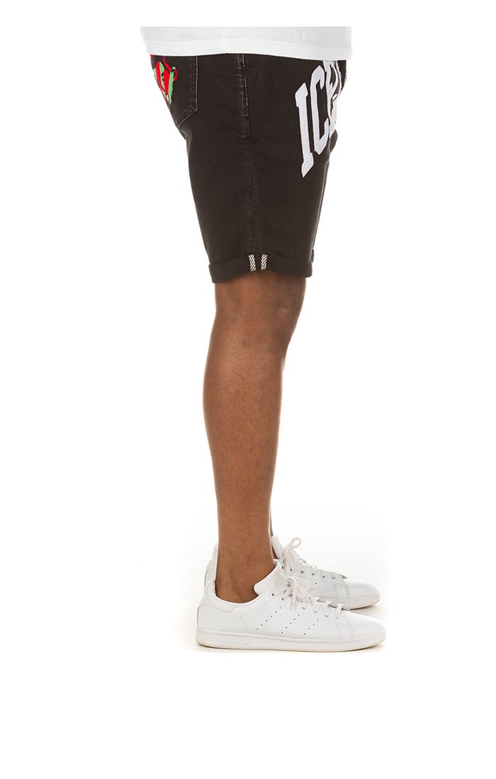 Ice Cream Black Beauty Jean Shorts - 210000050528 Hidden Hype Clothing