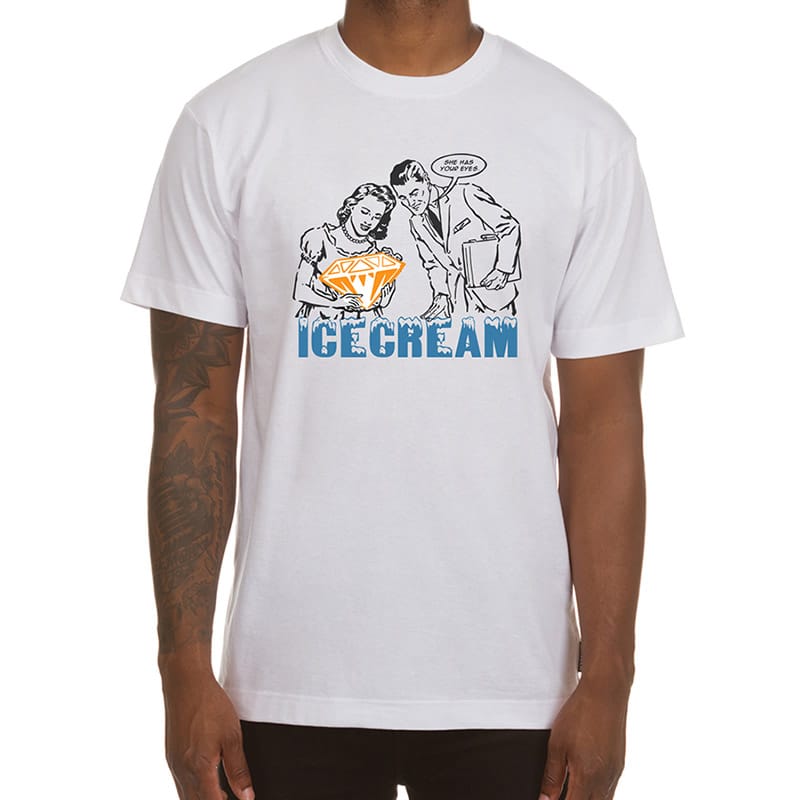 Ice Cream She Has Your Eyes SS Tee - 210000080303 Hidden Hype Clothing