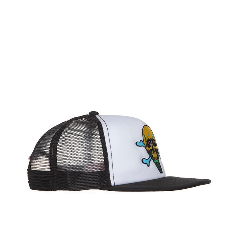 Ice Cream Skully Trucker Hat - 210000076673 Hidden Hype Clothing