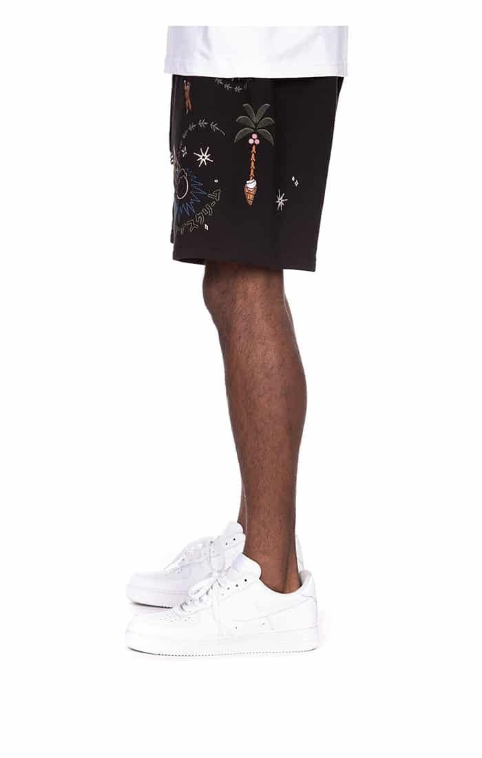 Ice Cream Starry Shorts - 210000088076 Hidden Hype Clothing