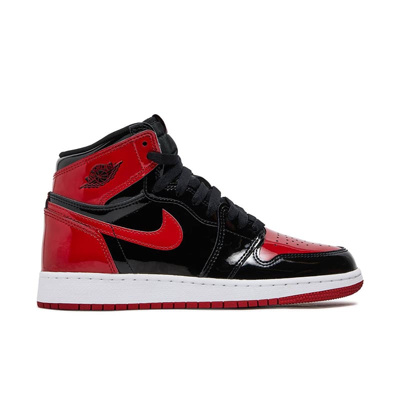 Jordan Retro 1 "Patent Bred" GS - 210000095075 Hidden Hype Clothing