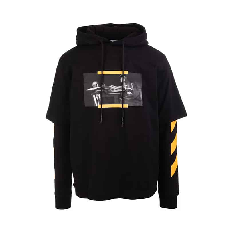 Off White Caravaggio Painting Hoodie - 210000089235 Hidden Hype Clothing