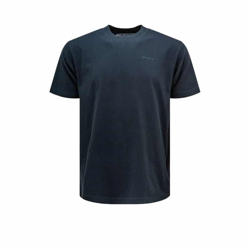 Off White Diag Print Slim Tee - 210000088623 Hidden Hype Clothing