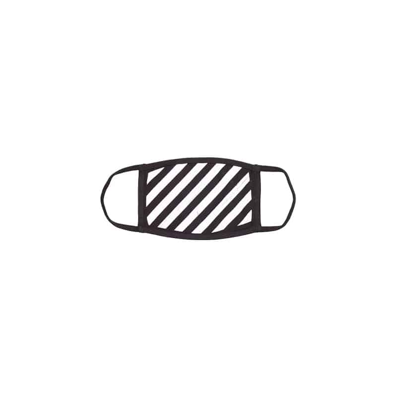 Off White Diagonal Face Mask - 210000049022 Hidden Hype Clothing