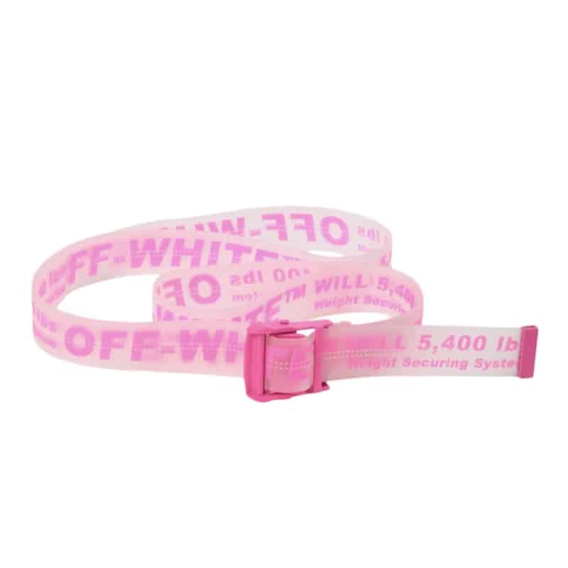 Off White Rubber Industrial Belt - 210000079127 Hidden Hype Clothing