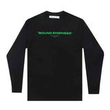 Off White Sound Engineer L/S Tee - 210000060701 Hidden Hype Clothing