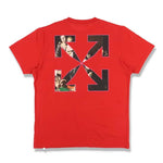 Off White Sprayed Caravaggio Tee - 210000053509 Hidden Hype Clothing