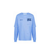 Off White Tech Marker Double Sleeve OS L/S Tee - 210000089241 Hidden Hype Clothing