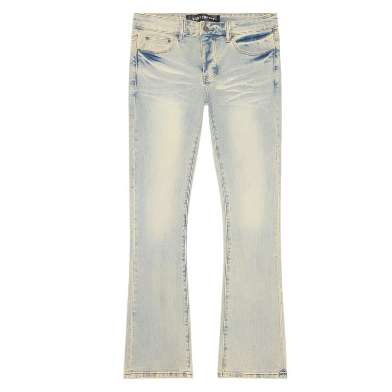 Silnt Chptrs Stacked Denim - 210000096016 Hidden Hype Clothing
