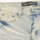 Silnt Chptrs Stacked Denim - 210000096016 Hidden Hype Clothing