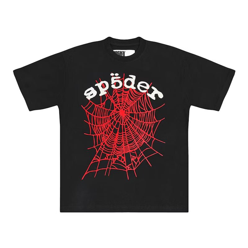 Sp5der OG Logo V2 Heavyweight Tee - 210000091797 Hidden Hype Clothing