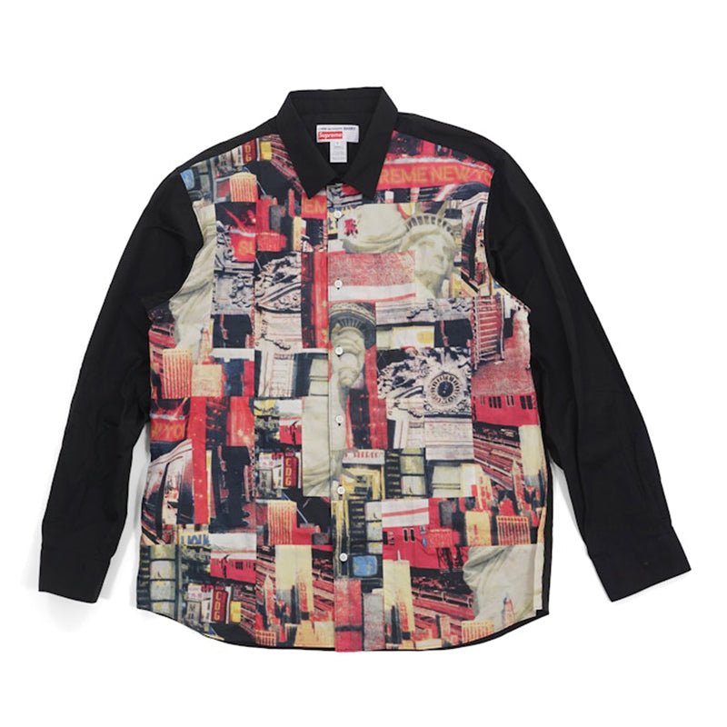 Supreme Comme Des Garcon Patchwork Button Up - 210000033463 Hidden Hype Clothing