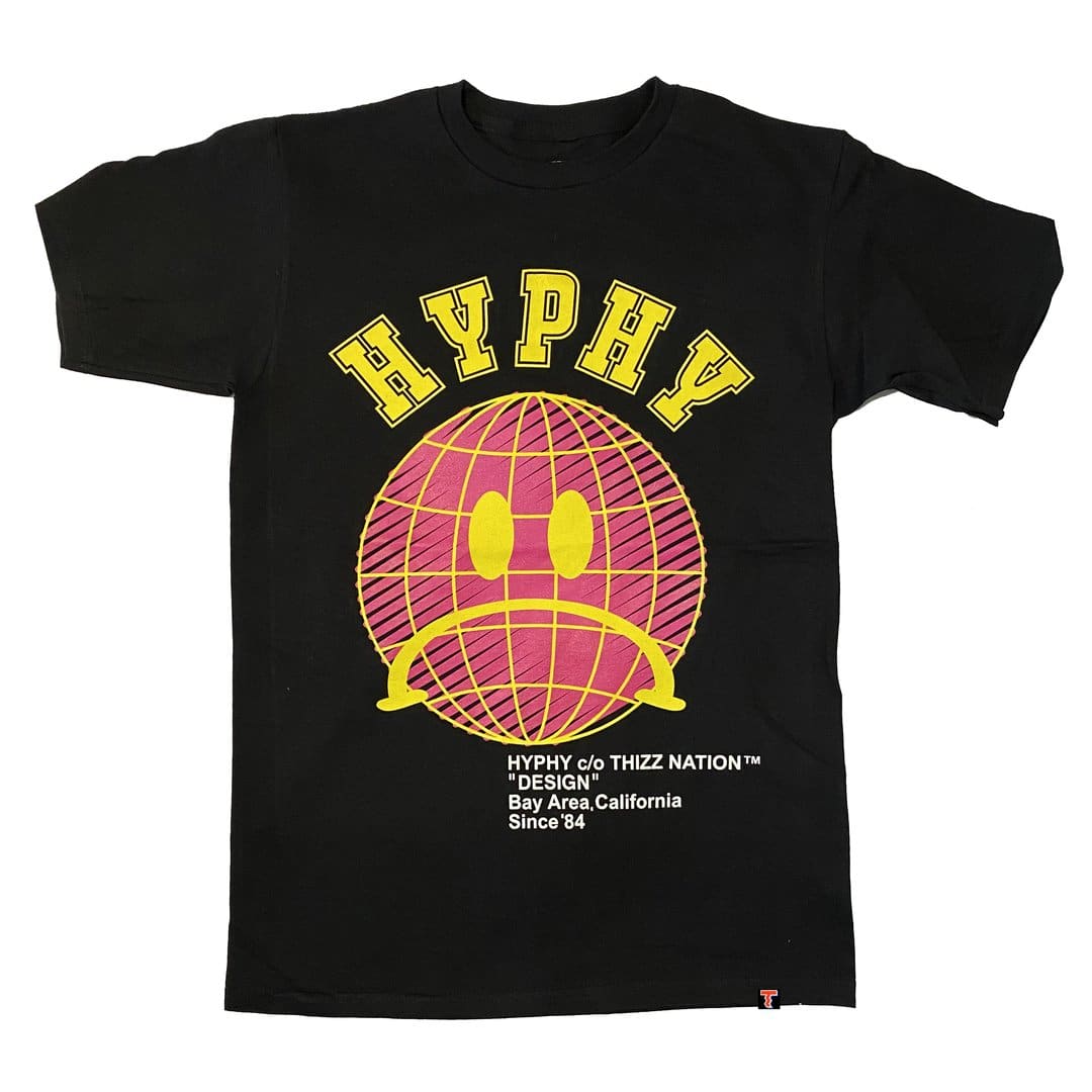 Thizz Hyphy World Tee - 210000051322 Hidden Hype Clothing