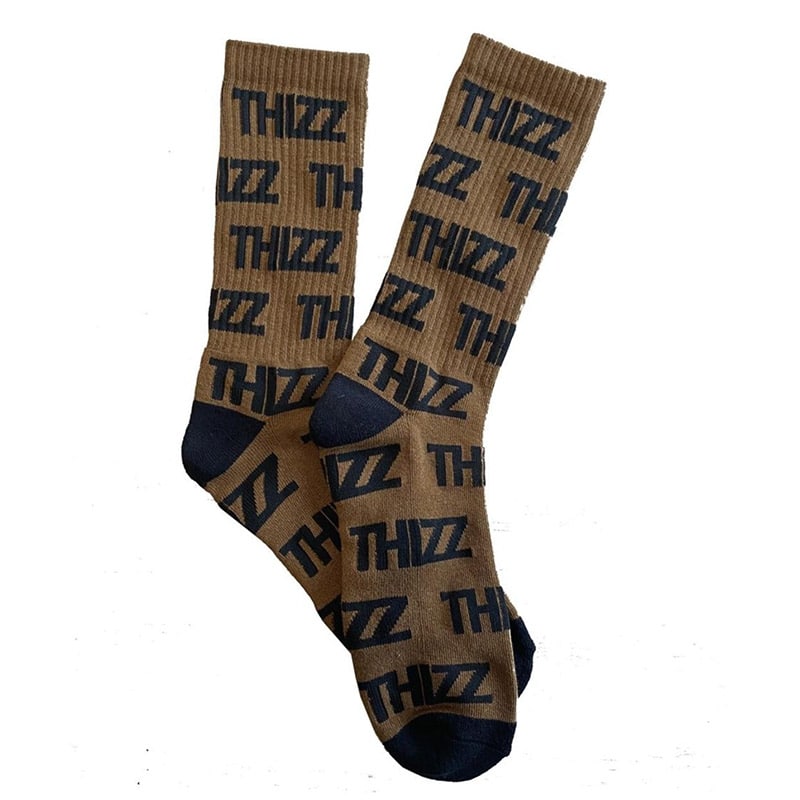 Thizz Pattern Socks - 210000043706 Hidden Hype Clothing
