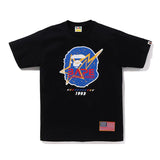 Bape Ape Head Space Ship Tee