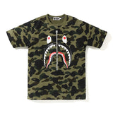 Bape PONR Shark Tee 1st Camo Front