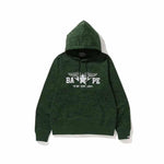 Bape Wing Logo Pullover Hoodie - Green Line Camo