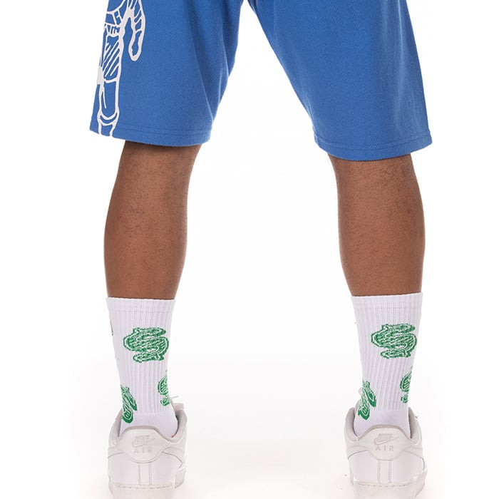 Billionaire Boys Club BB Astro Shorts Back Blue
