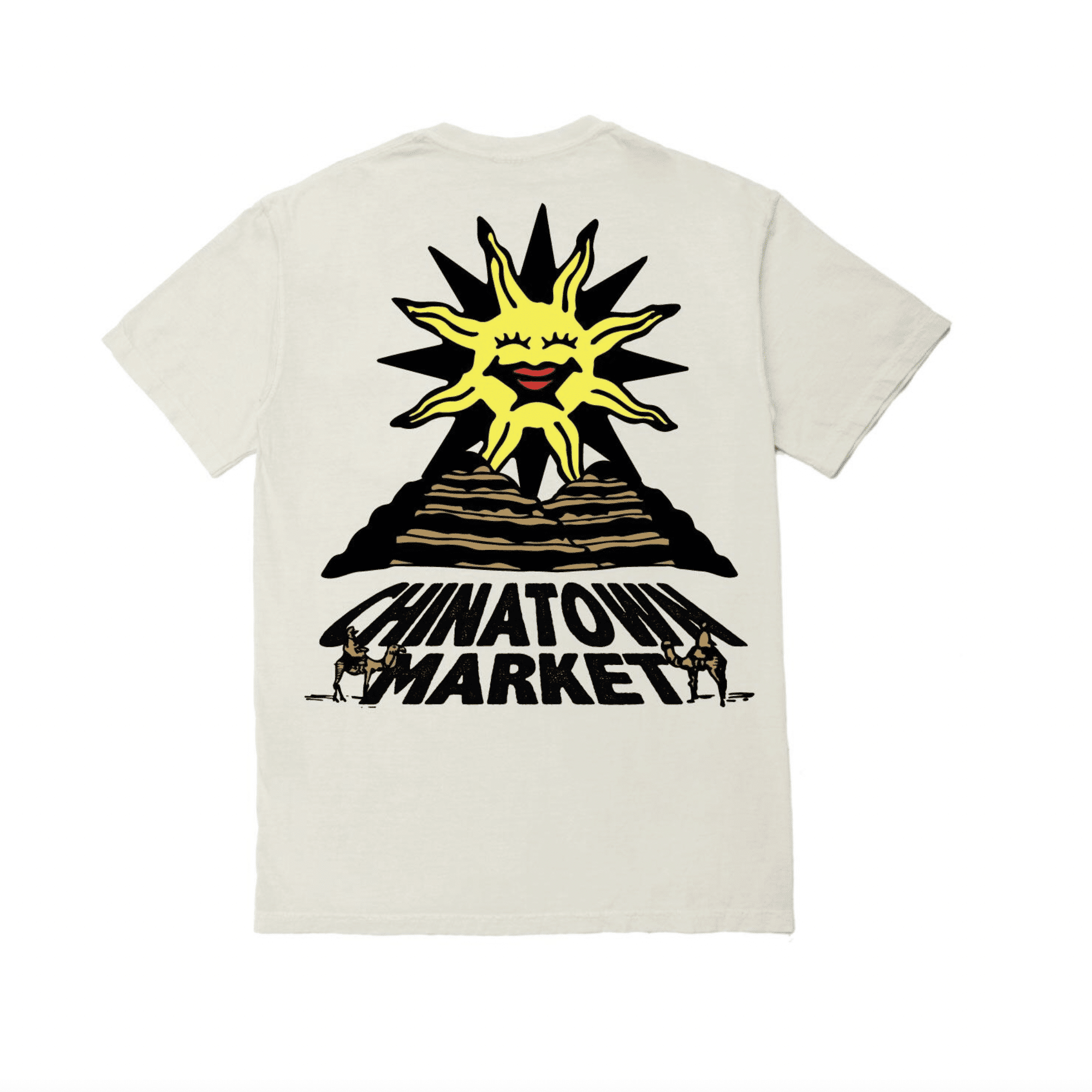 Chinatown Market Sunshine Over The Pyramids Tee Back