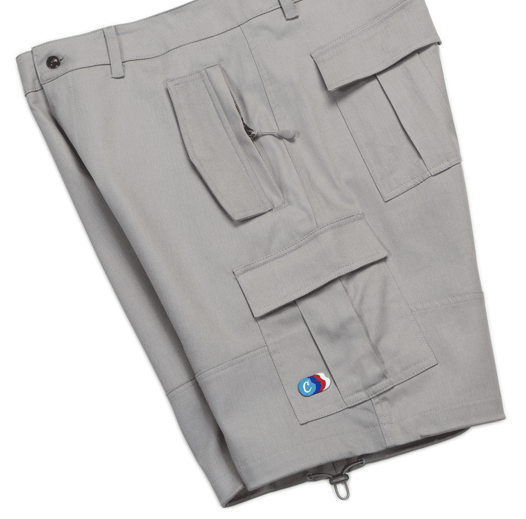 Cookies Back To Back Herringbone Cargo Shorts Close Up