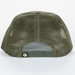 Cookies Prohibition C BIte Foam Structured Trucker Hat Olive Back