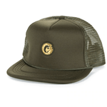 Cookies Prohibition C BIte Foam Structured Trucker Hat Olive
