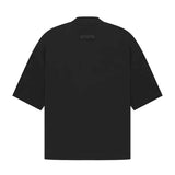Essentials Arch Logo Tee SS23 Jet Black - Back