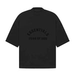 Essentials Arch Logo Tee SS23 Jet Black - Front