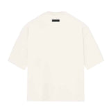 Essentials Small Logo Tee FW23 Cloud Dancer - Back