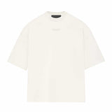 Essentials Small Logo Tee FW23 Cloud Dancer - Front