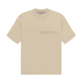 Essentials Tee SS23 Sand - Front