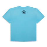 Hellstar Box Logo Tee Blue Back