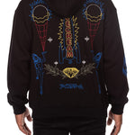 Ice Cream Dollar Caps Hoodie Black Back
