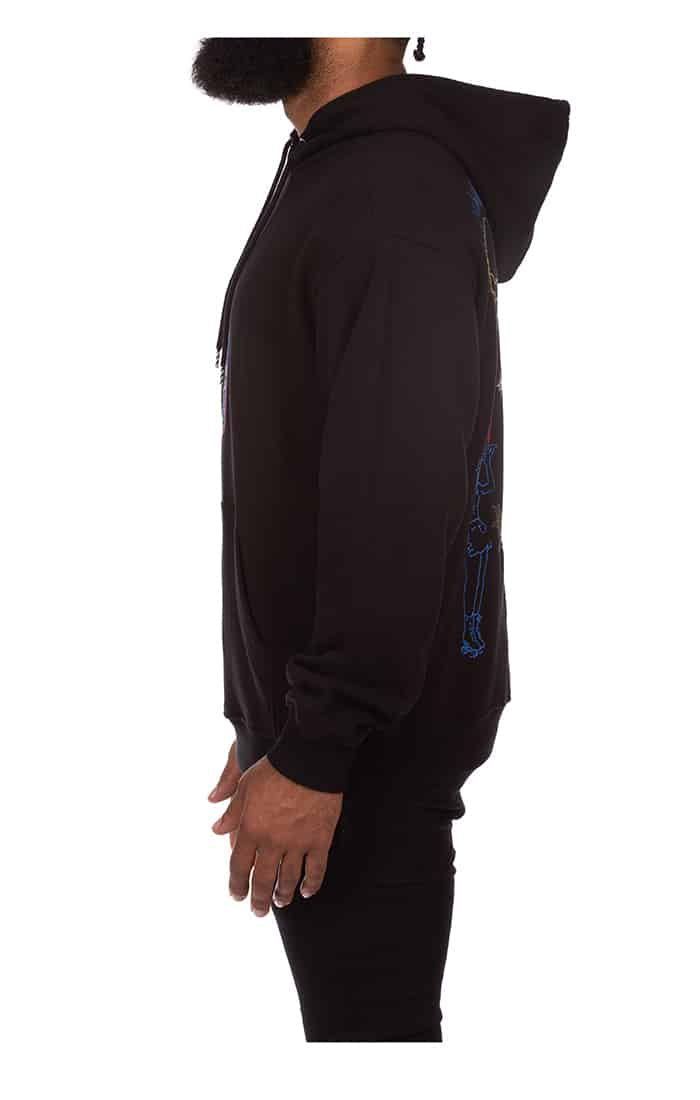 Ice Cream Dollar Caps Hoodie Right Arm