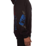 Ice Cream Dollar Caps Hoodie Left Arm