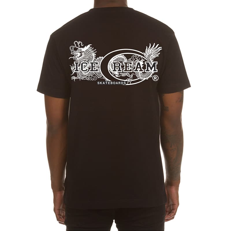 Ice Cream Skateboards SS Tee Black