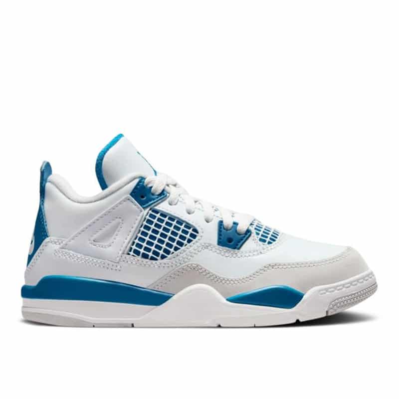 Jordan Retro 4 Pre School "Military Blue 2024"
