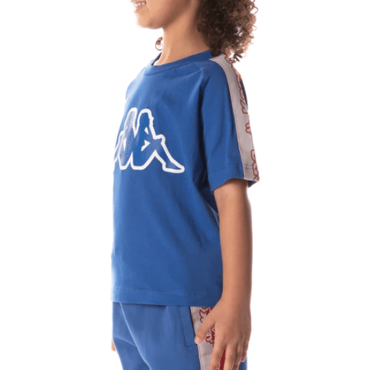 Kids Kappa Logo Tape Davirec Tee Side