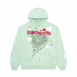 Sp5der SP5 Hoodie Mint