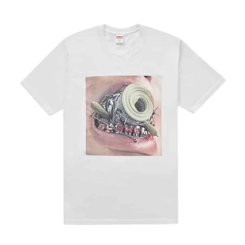 Supreme Braces Tee White
