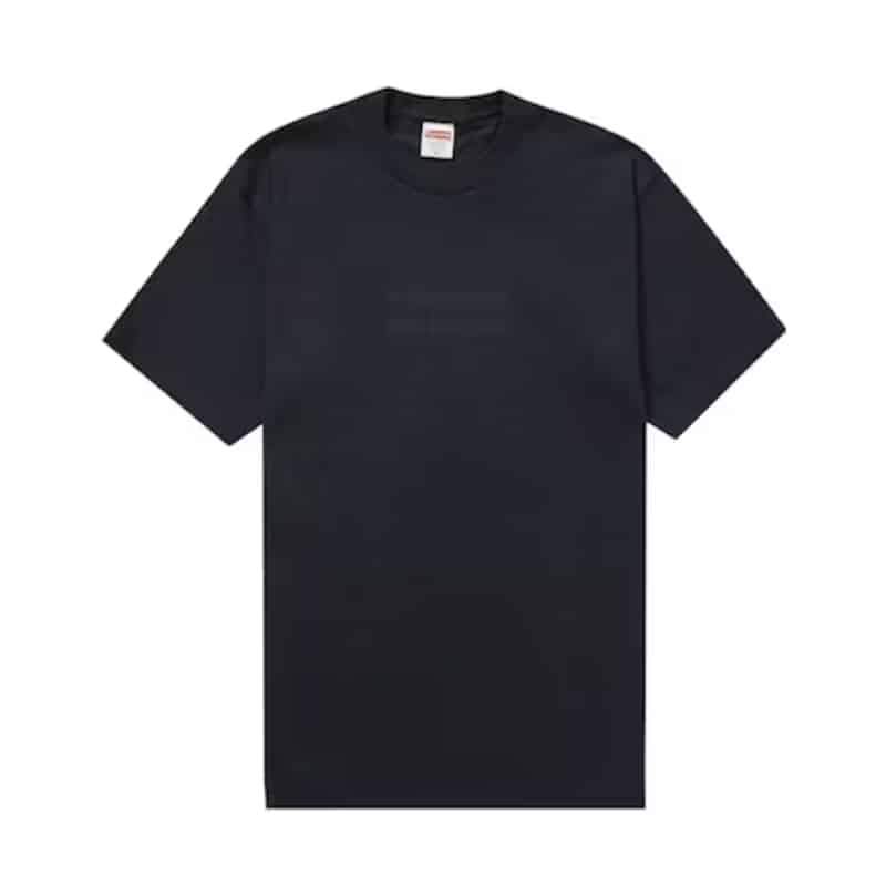 Supreme Tonal Box Logo Tee - Black