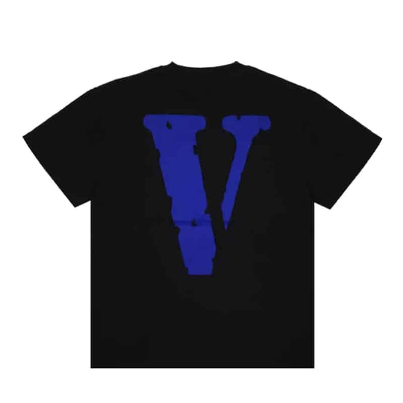 Vlone Blue Friends Tee Black - Back