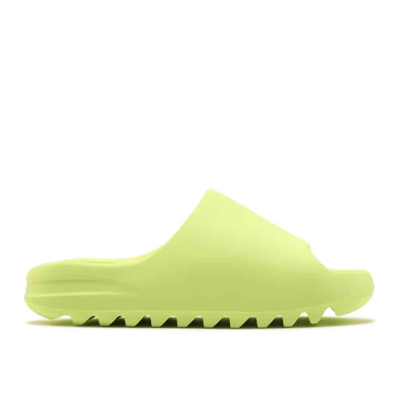 Adidas Yeezy Slides "Glow Green" - 210000066227 Hidden Hype Clothing