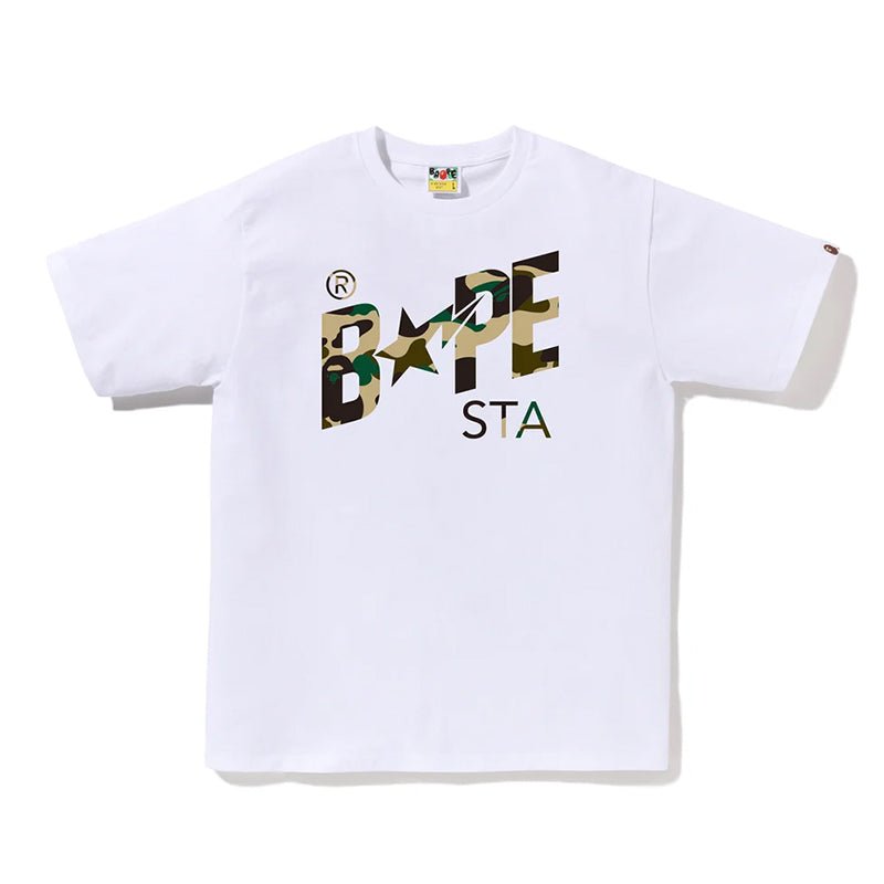 Bape 1st Camo Bape Sta Tee - 210000093607 Hidden Hype Clothing