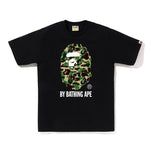Bape Ape Head ABC Green Camo Tee - 210000094803 Hidden Hype Clothing